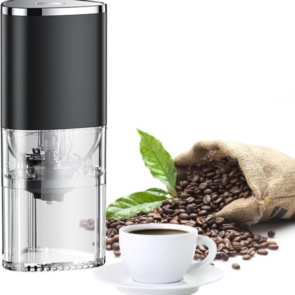 Electric Coffee Grinder INEEDU with Adjustable Grind Size