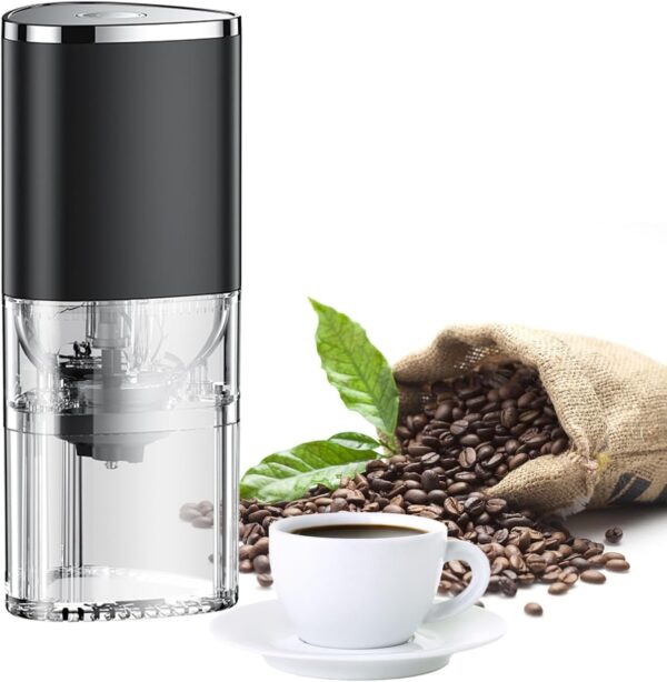 Electric Coffee Grinder INEEDU with Adjustable Grind Size